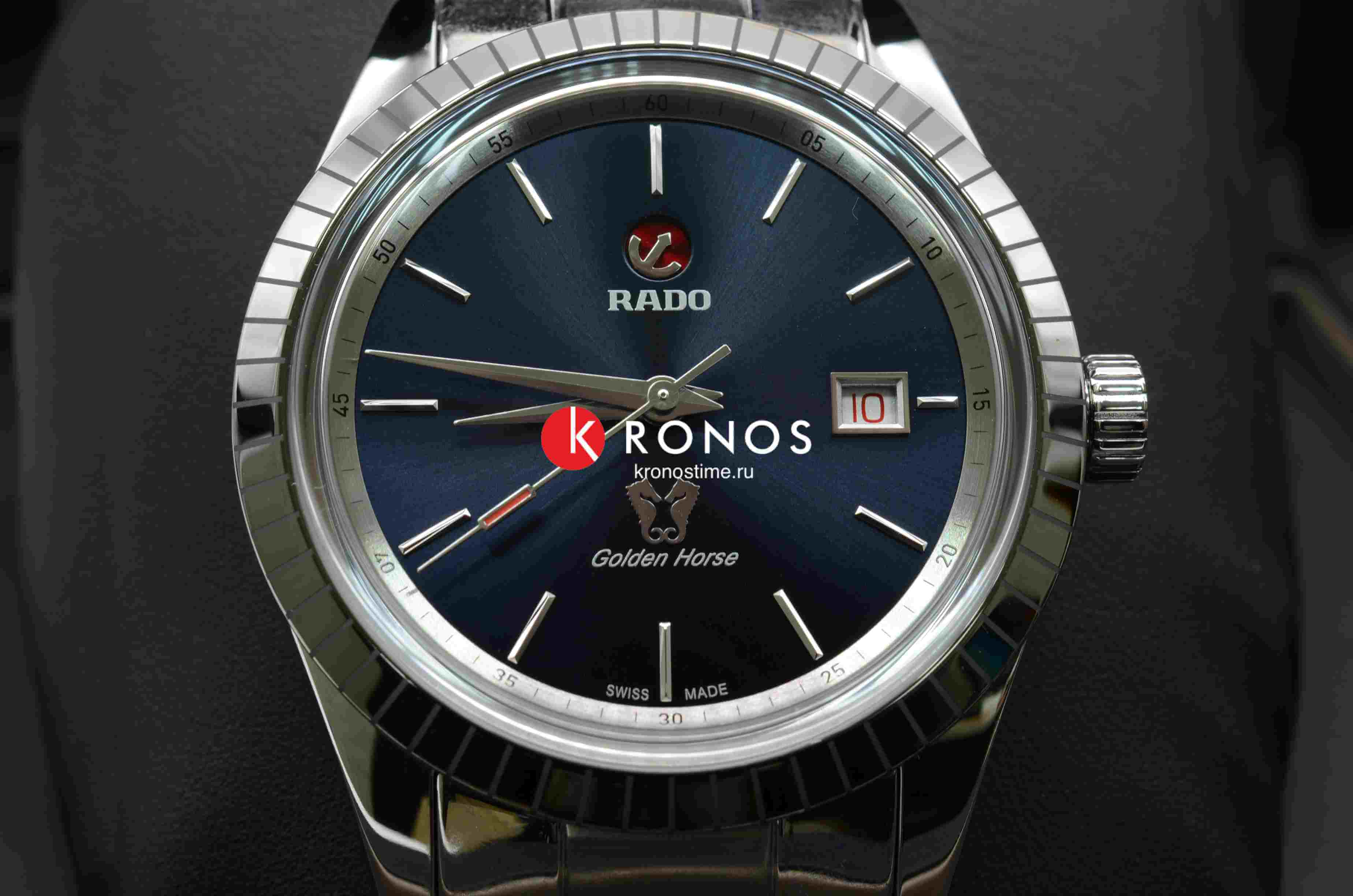 Rado R33101204 мужские часы застежка крупным планом